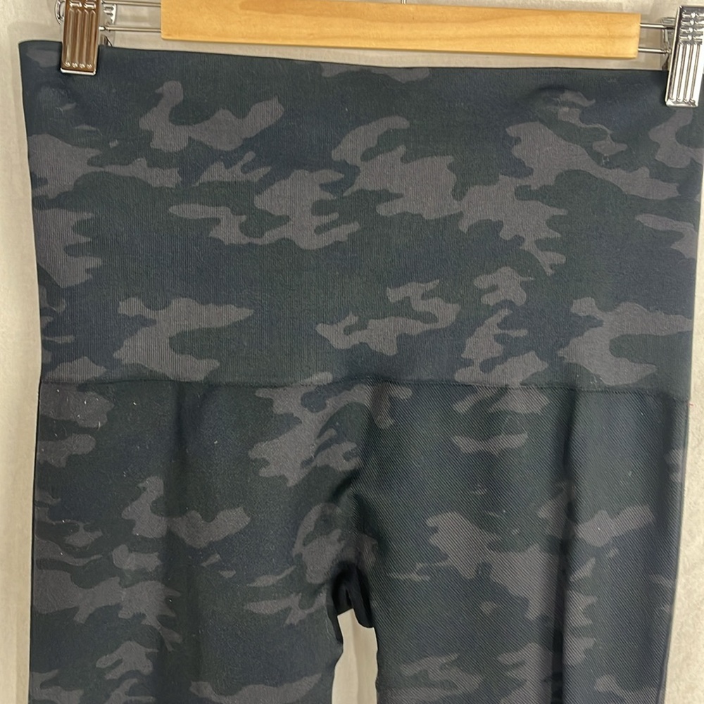 Spanx 1x blue camp Leggings